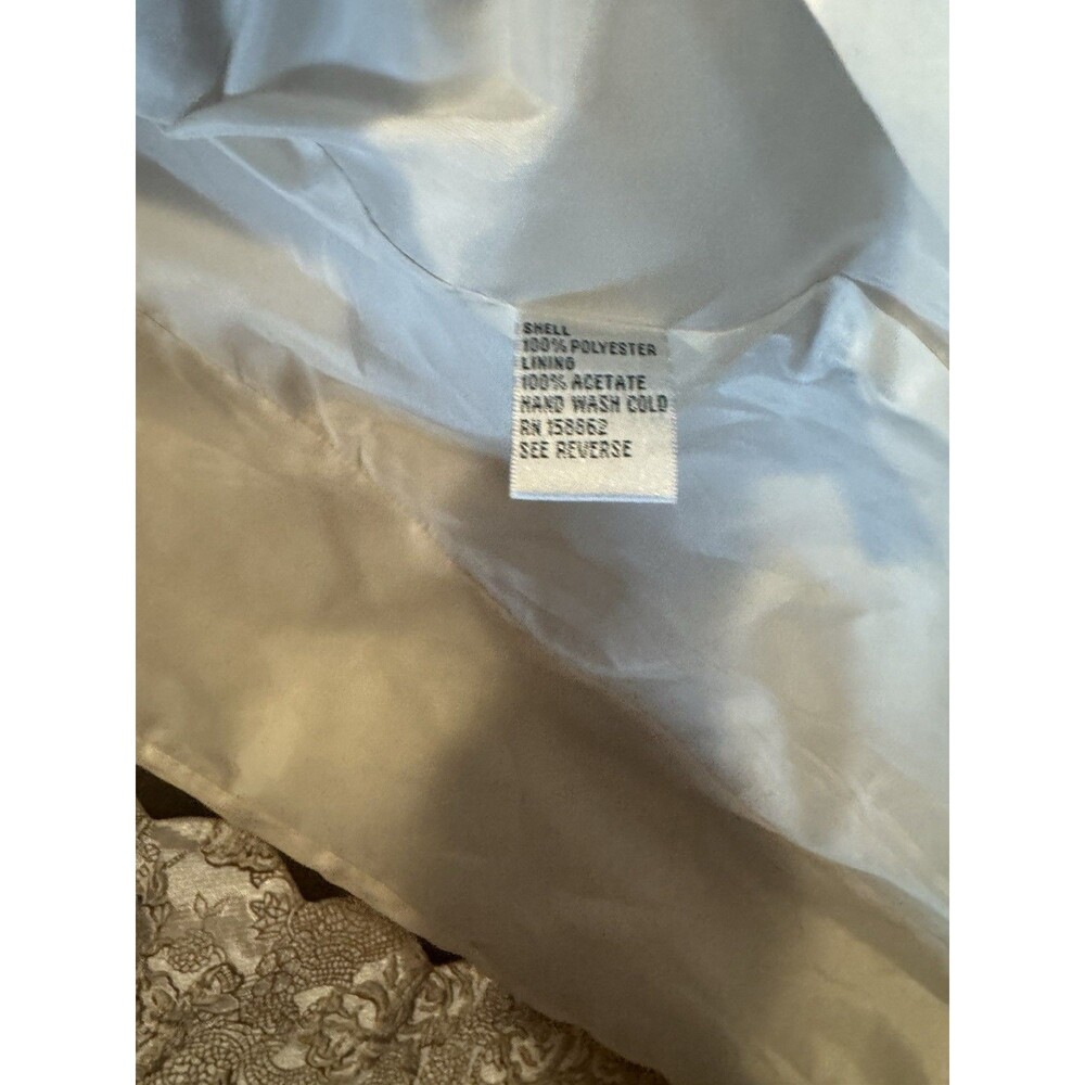 KRISTA BELLA Ladies CHURCH GOLD LONG COAT SIZE 18 - Picture 11 of 13